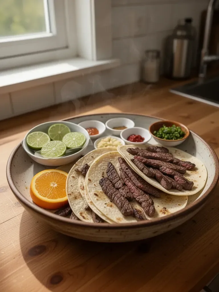 Tacos mit Carne Asada