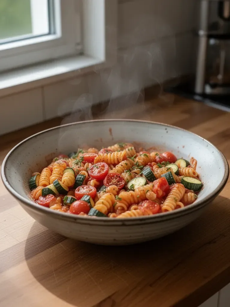 Tomaten- und Zucchini-Mousse