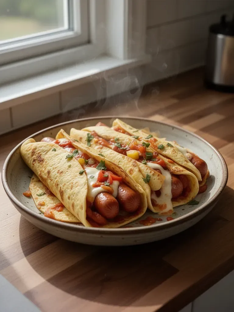 Tortilla-Hotdogs