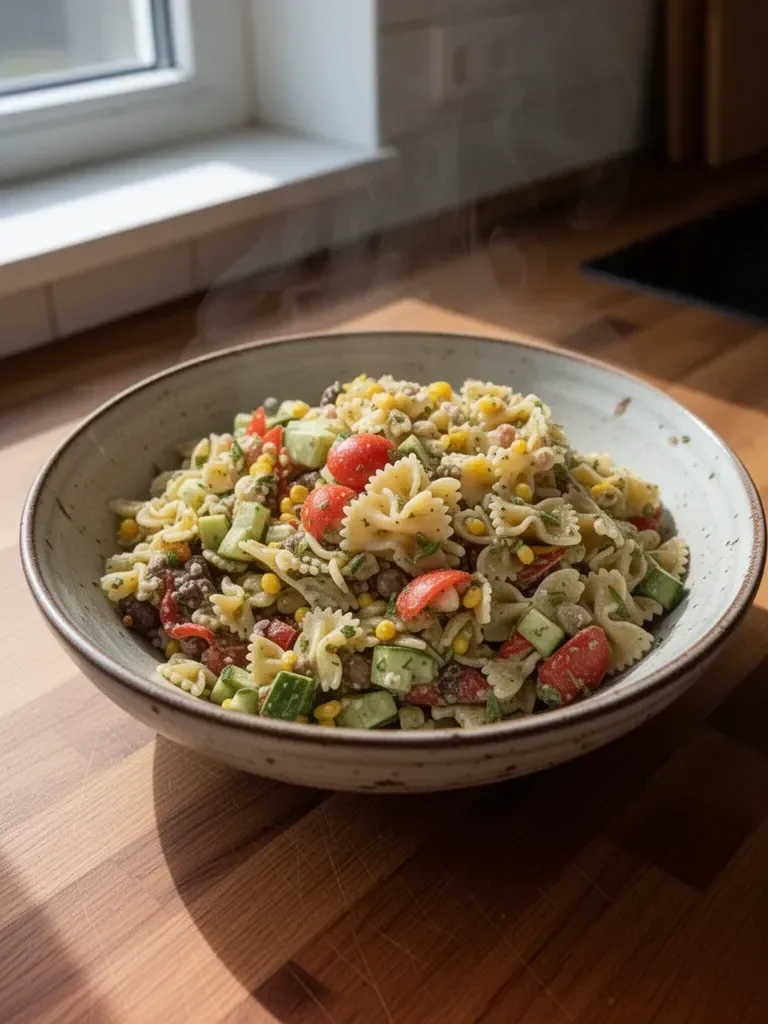 Vegane Nudelsalat