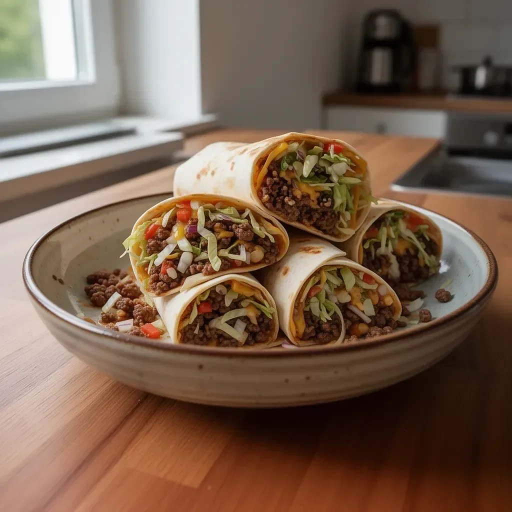 Big Mac Wraps im Stil des beliebten Burger-Klassikers