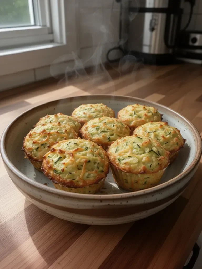 Zucchini- und Käsemuffins