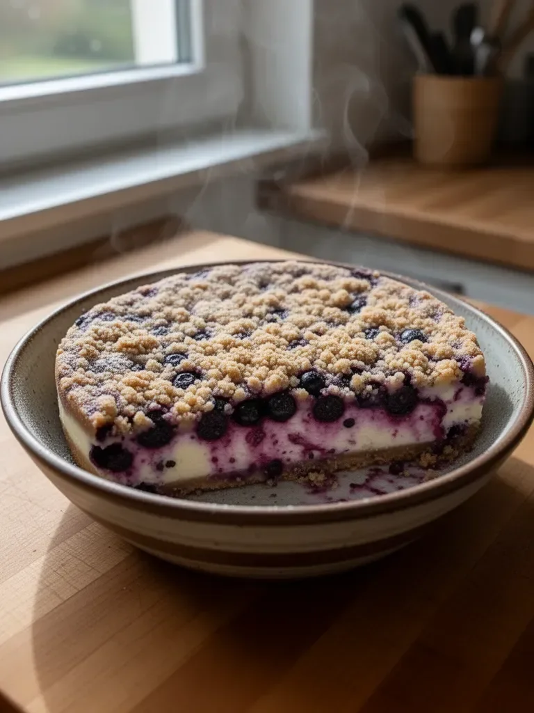 Blaubeer-Käsekuchen