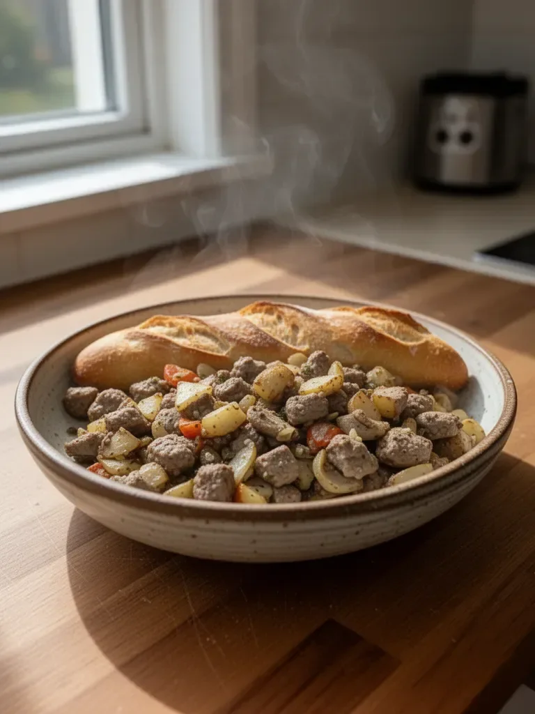 Einfache Hausgemachte Baguette