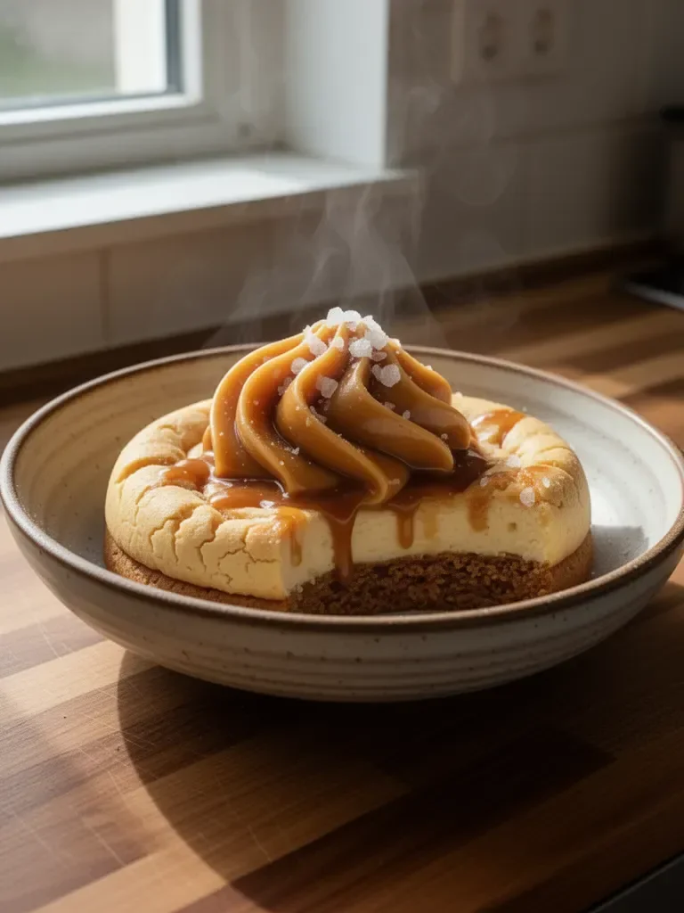 Karamell-Salz Cheesecake Kekse
