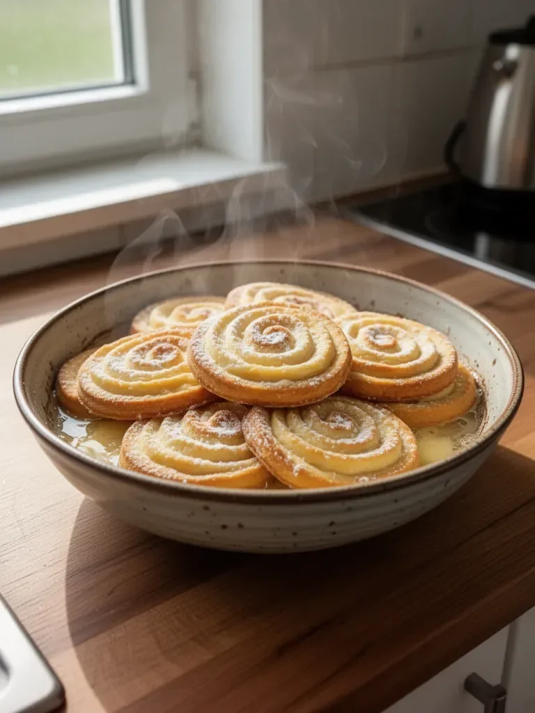 Käse- und Vanillekekse