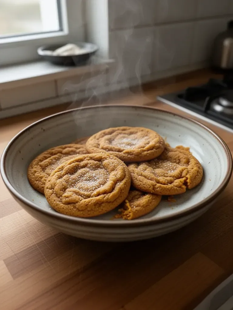 Kaubare Kürbisplätzchen
