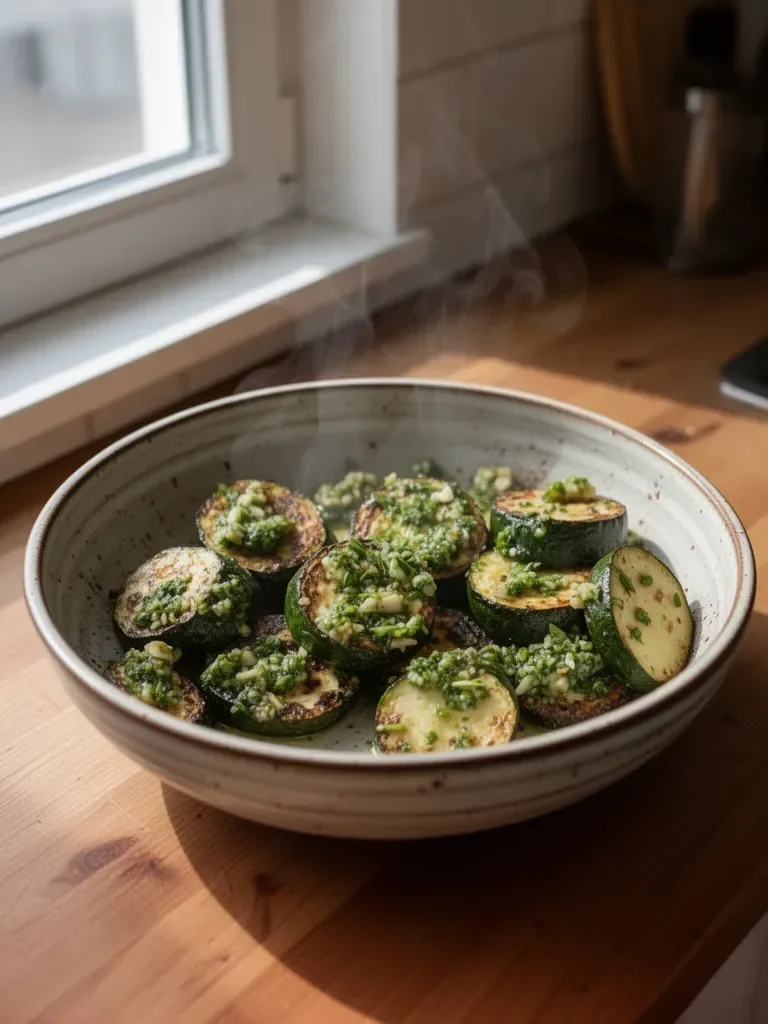 Knoblauch-Zucchini