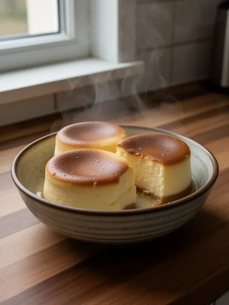 Mini-Japanische Käsekuchen