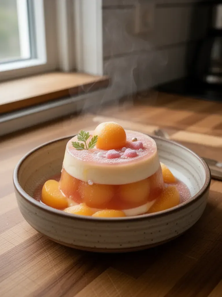 Pfirsichmousse