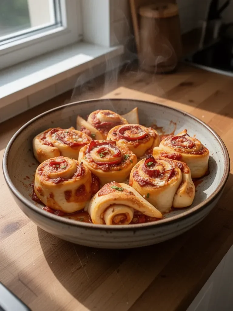 Pizza-Rollen
