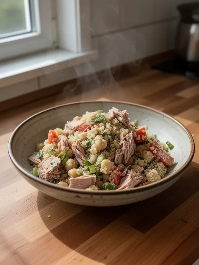 Quinoasalat mit Thunfisch