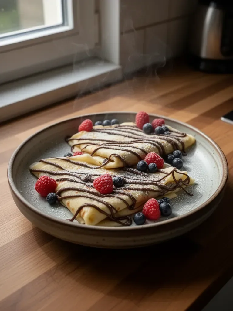 Schnelle und einfache Crêpes