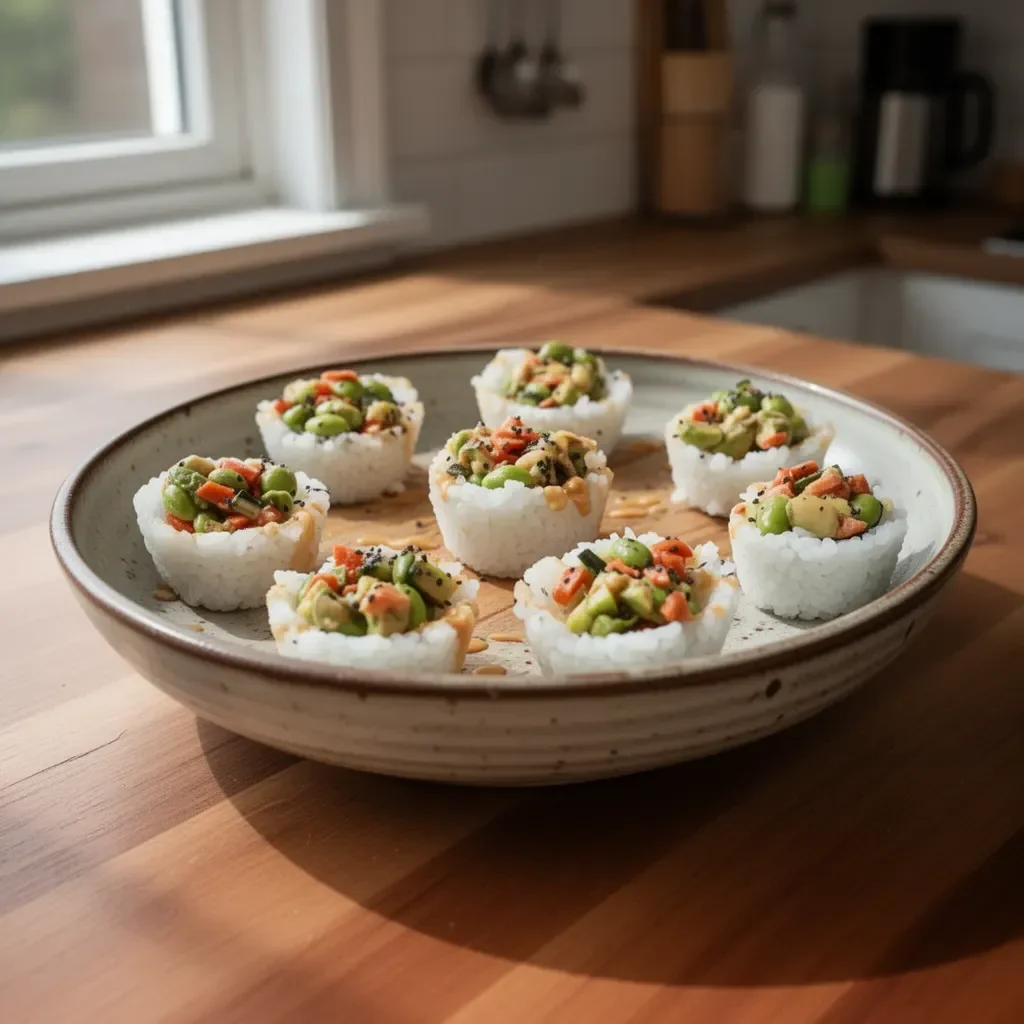 Elegante Sushi-Tassen für ein ansprechendes Esserlebnis